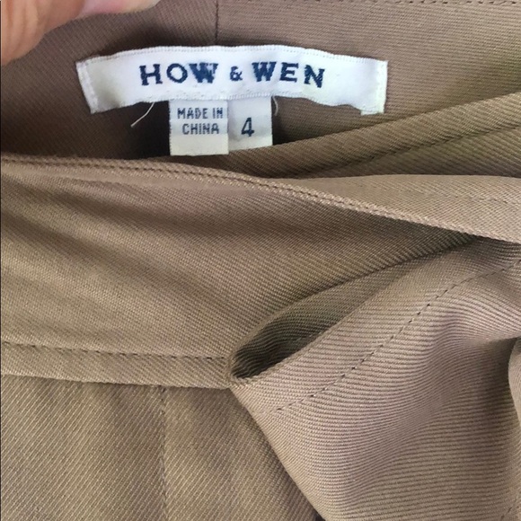 How & Wen cropped silk pants - Picture 2 of 4